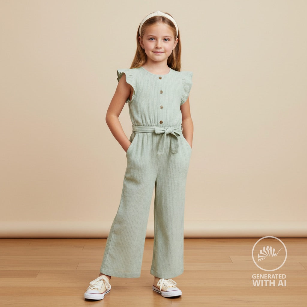 Pointelle Jersey - Mint