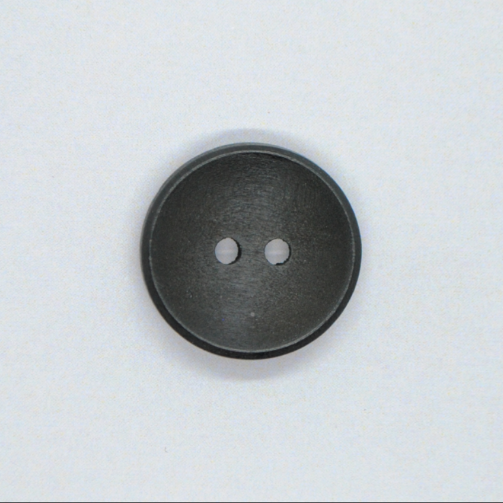Knapp – 2-hull 13mm svart