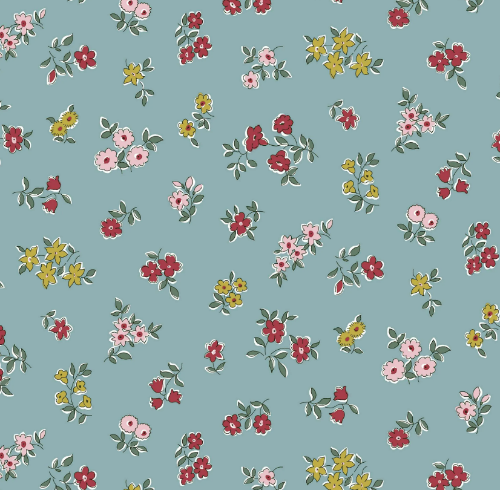 Bomull - Liberty Fabrics Heirloom blomster multi