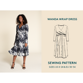 WBM - Wanda Wrap kjole, Dame