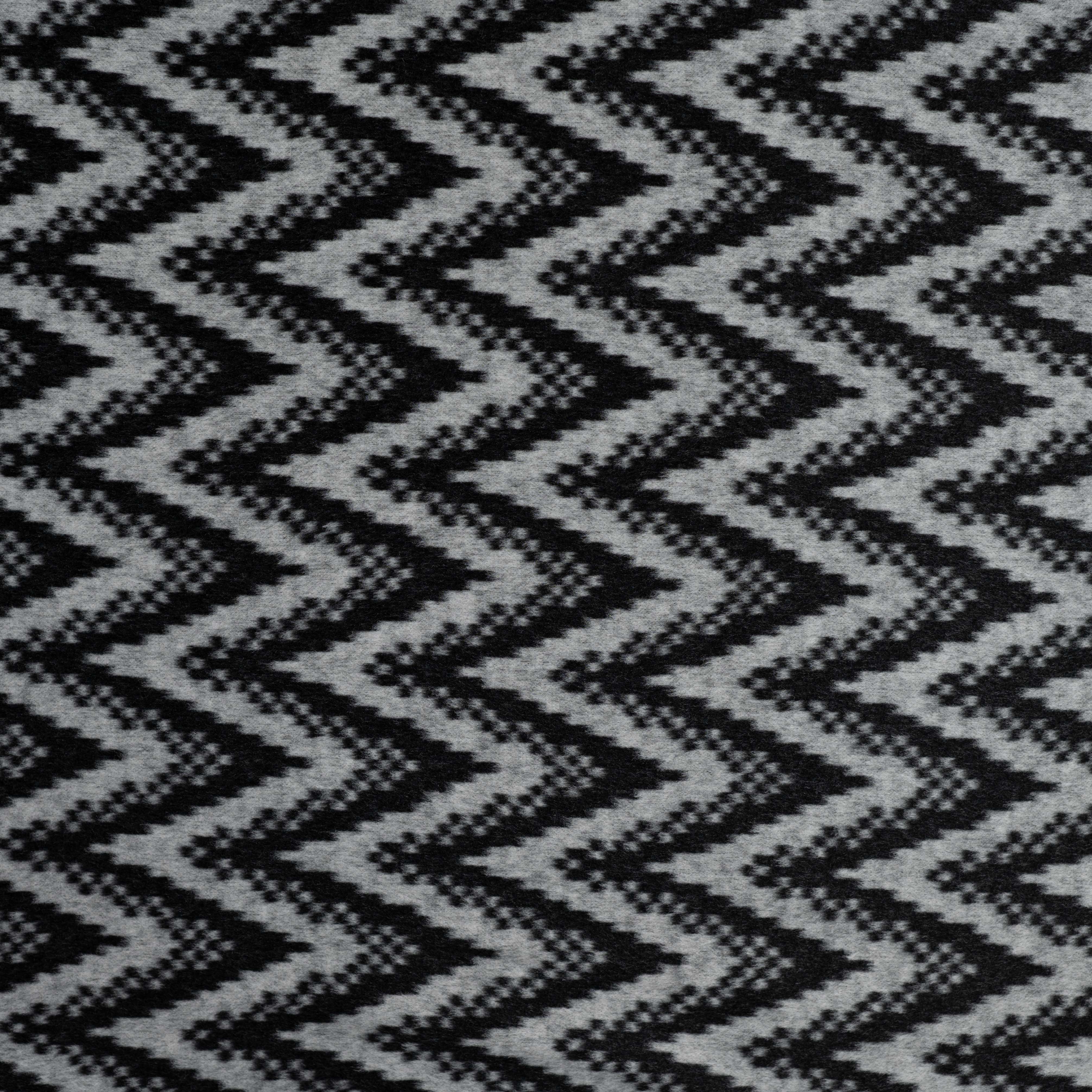 Brushed Jacquard Chevron