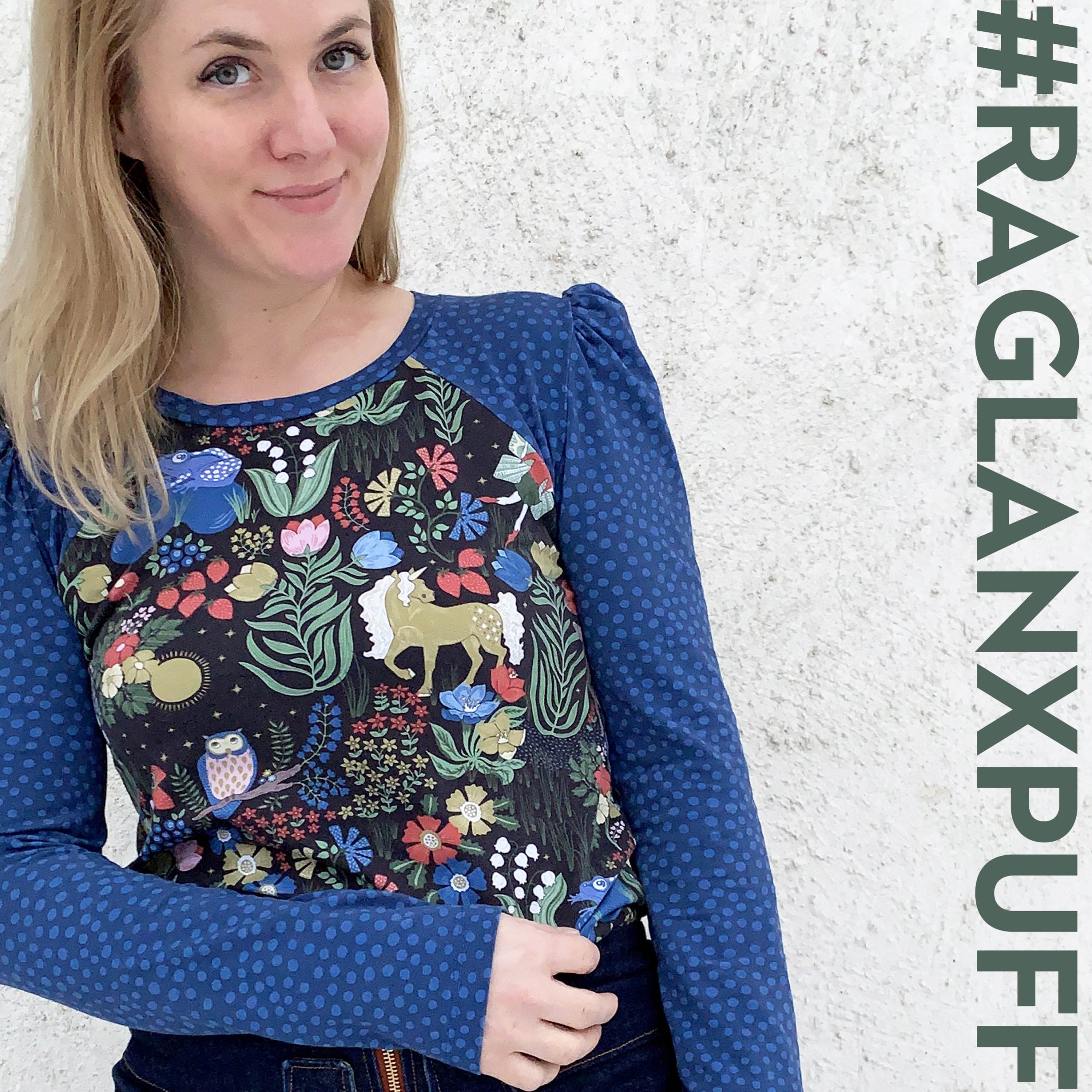 Ida Victoria - Raglan med eller uten puff (XS-4XL)