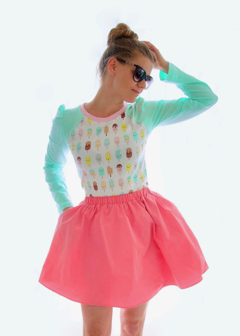Ida Victoria - Raglan med eller uten puff (XS-4XL)