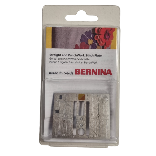 BERNINA Rettsøm- og PunchWork stingplate - B 325/335 Gen2