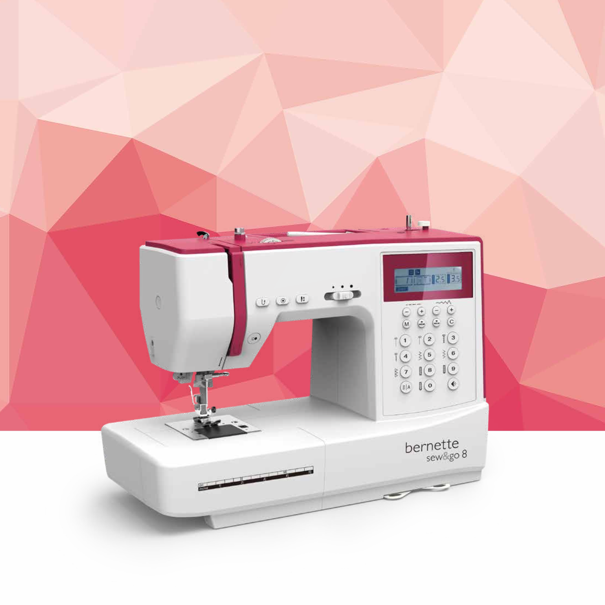 Kampanje og NYHET! bernette sew&go 8