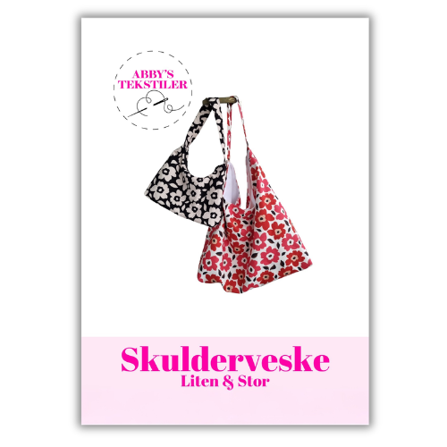 Abbys Skulderveske Mønster - Norsk