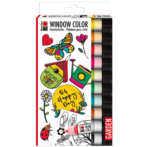 Marabu Window Color Vindusmaling 10x25ml