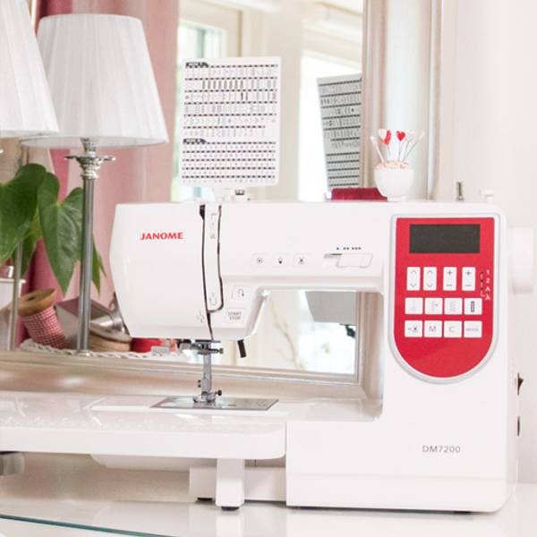 Janome 7200 symaskin