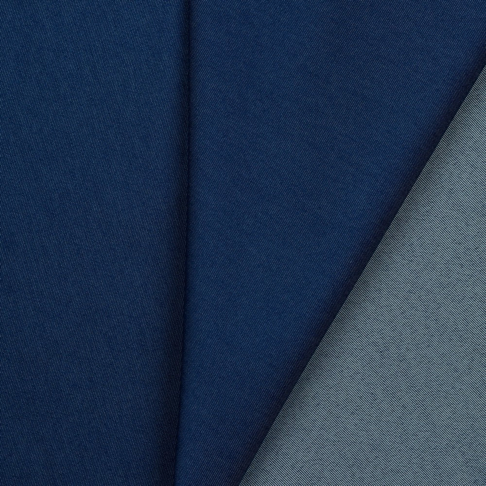 Jeans Stoff med litt stretch medium blå