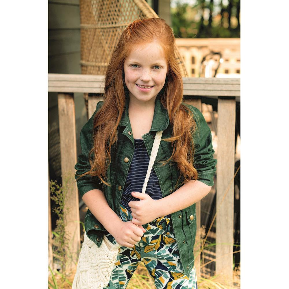 Jeans Stoff med litt stretch medium blå