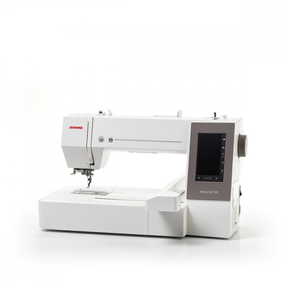 Janome MC 550E, broderisymaskin