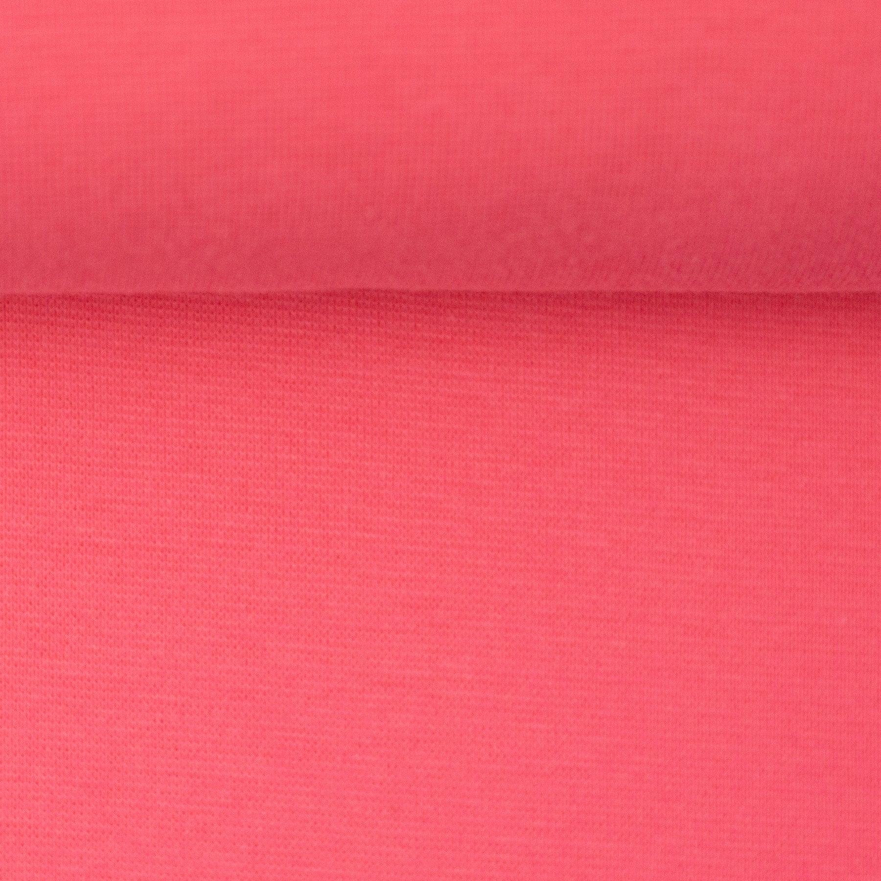 Rundstrikket Ribb - Neon Rosa