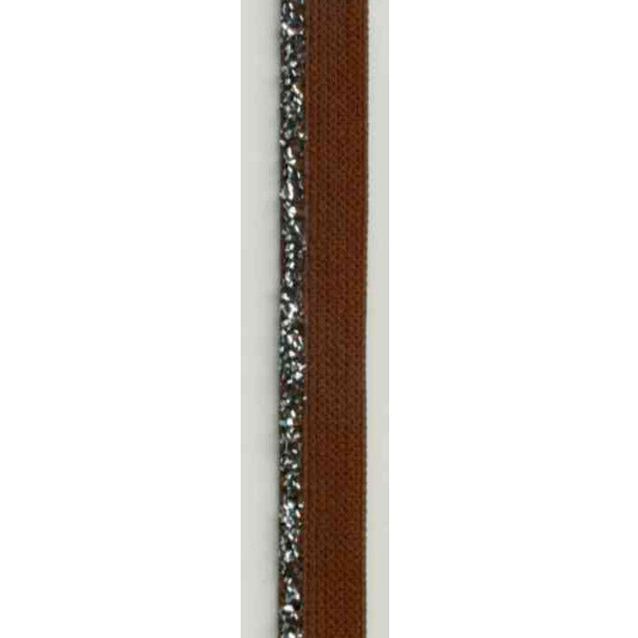 BISEBÅND STRETCH 9 MM Brun
