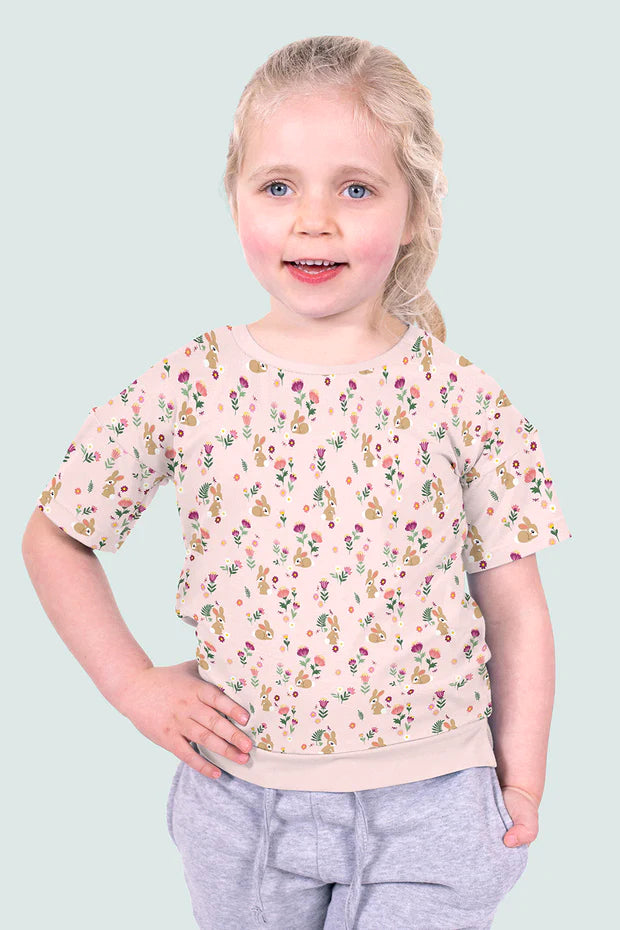 Jersey - Kanin lys rosa
