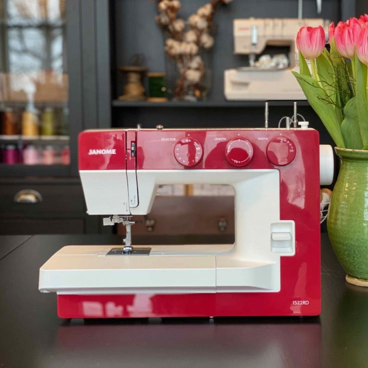 Janome Modell 1522 Rød symaskin