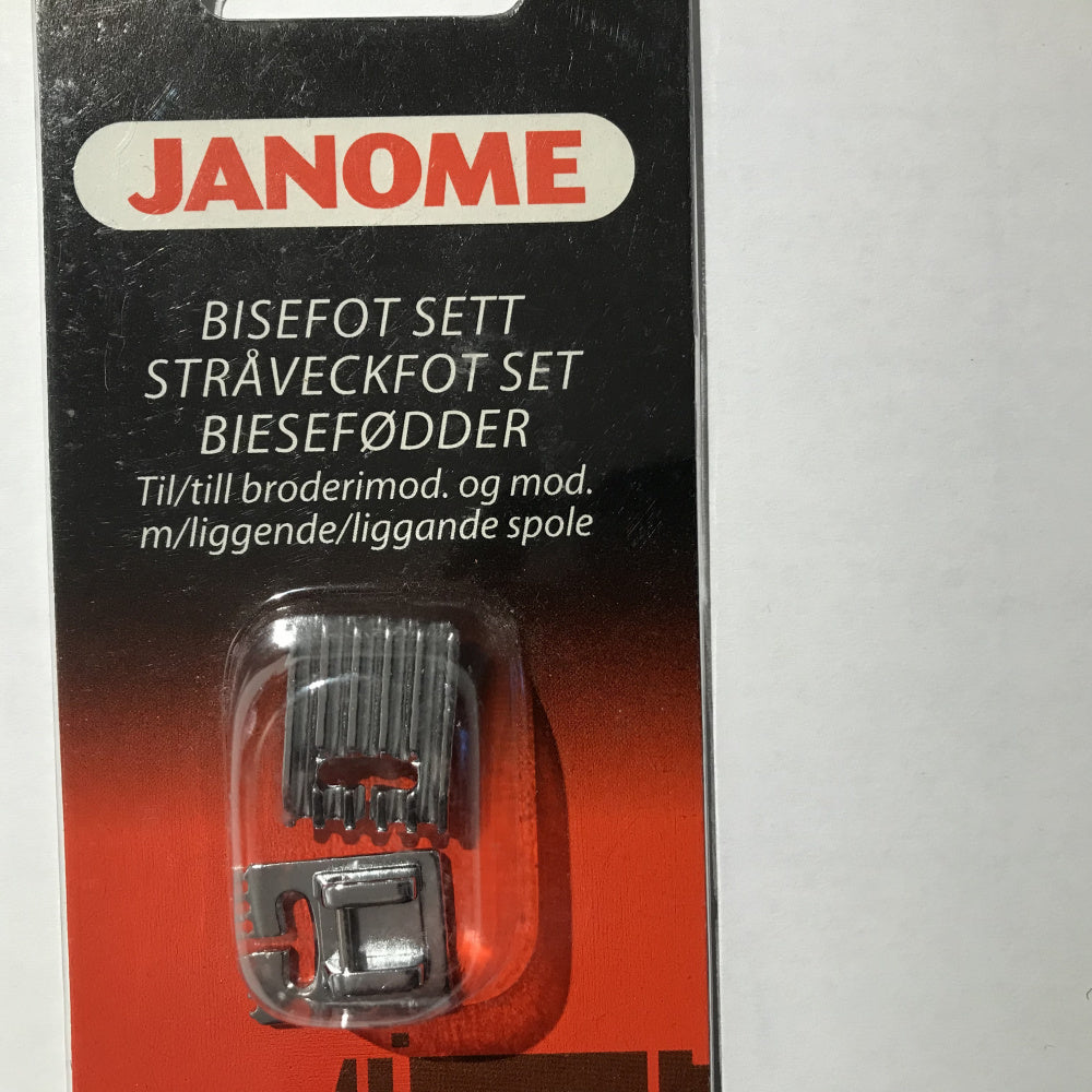 Janome Bisefot sett smal og bred (G2,G3)