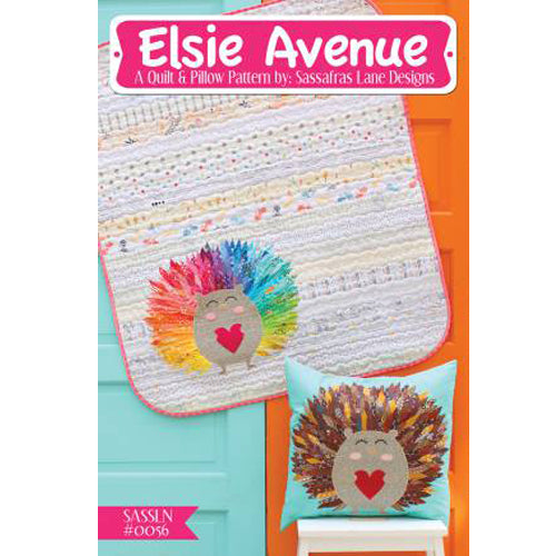 Elsie Avenue Quilt og pute Mønster