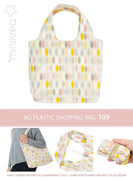 Minikrea 109 ‘No Plastic’ Shopping Bag