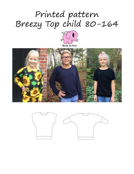 Made by Runi - Breezy Top - Barn