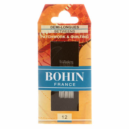 Bohin Quilting nåler størrelse 12
