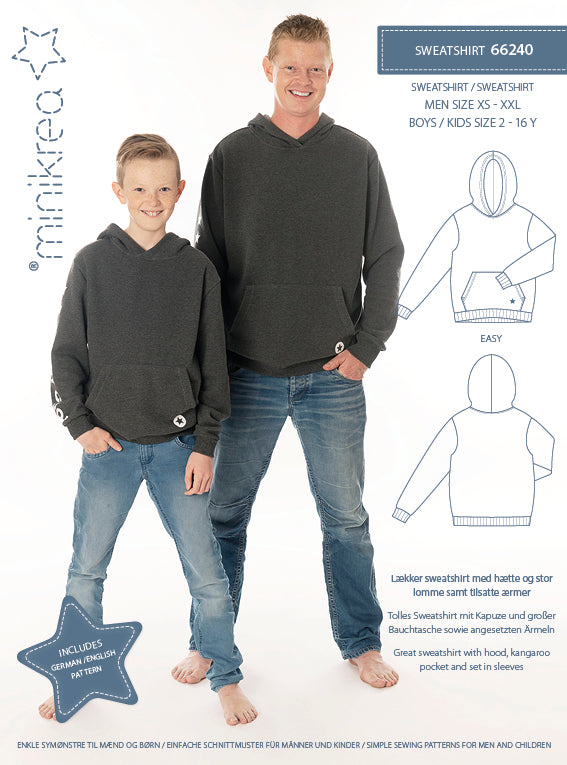 Minikrea 66240 Hettegenser