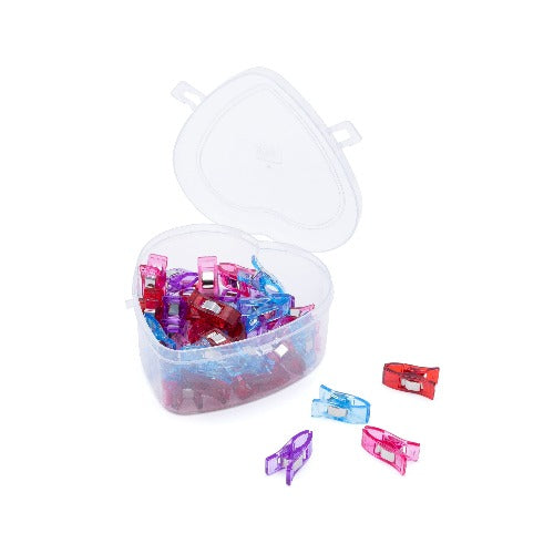 Prym Fabric Clips i Hjerte Eske