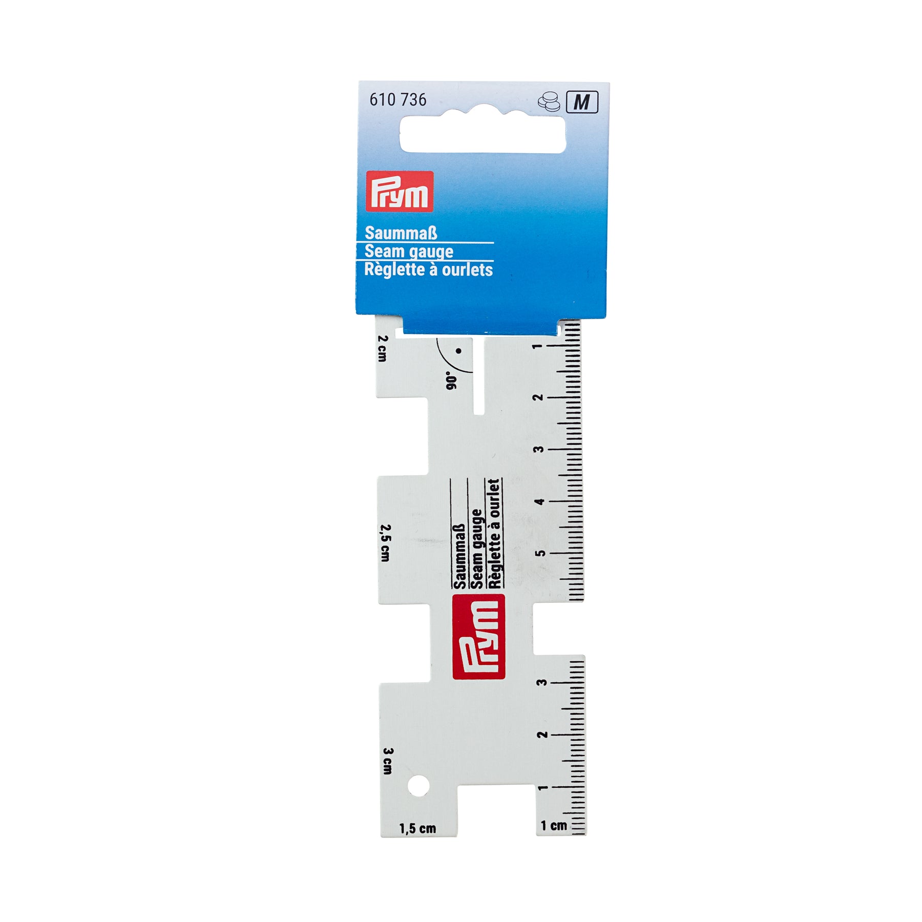 Sømometer metal 4 x 10.4cm
