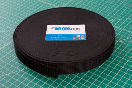 by annie Webbing 1in Black