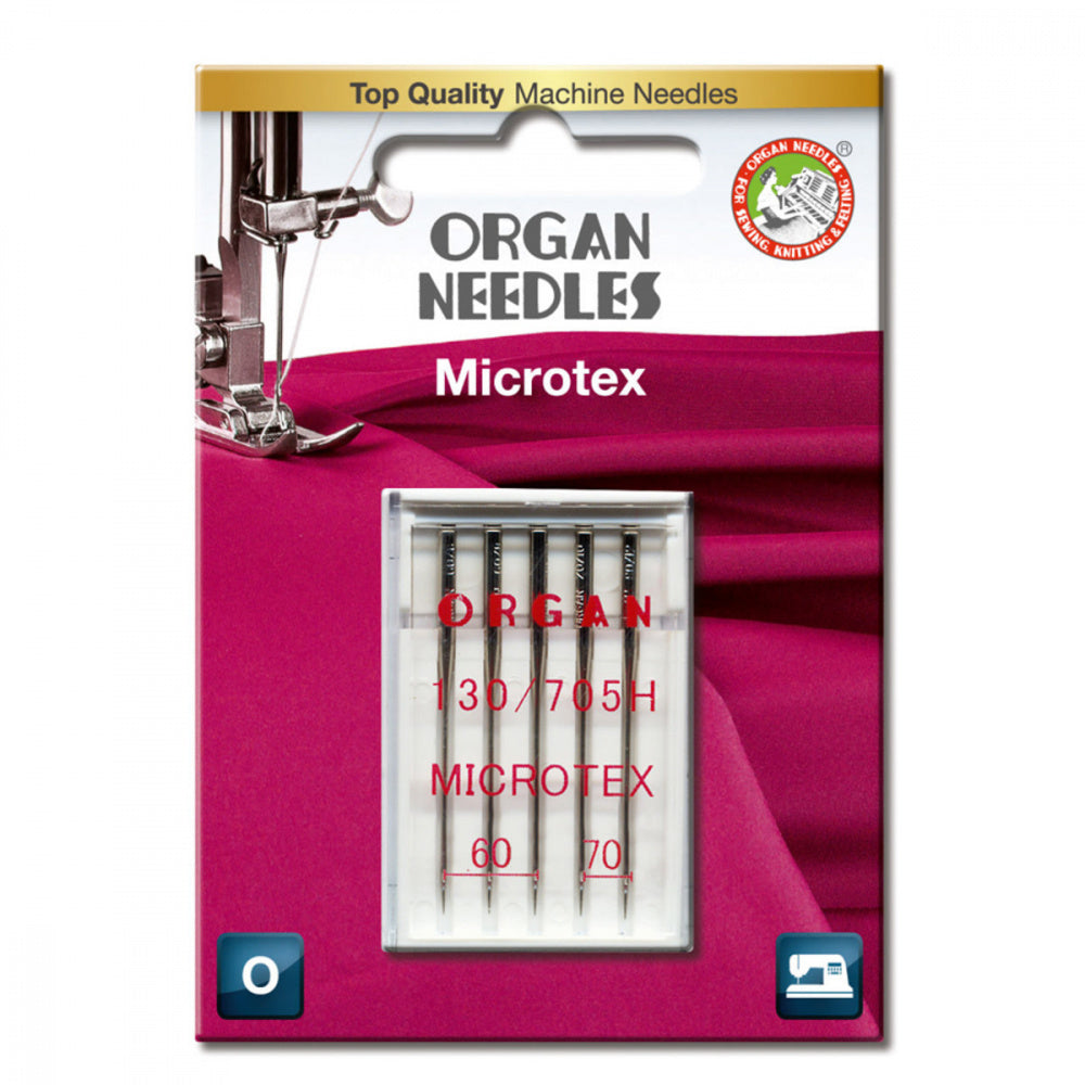 Microtexnål 60-70, 5 stk. Organ symaskinnåler