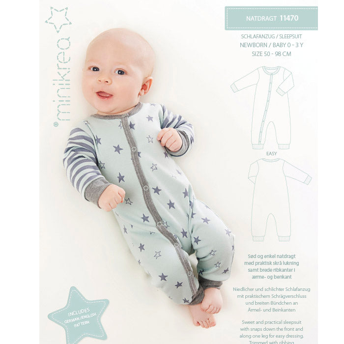 MiniKrea 11470 - Nattdrakt, Baby