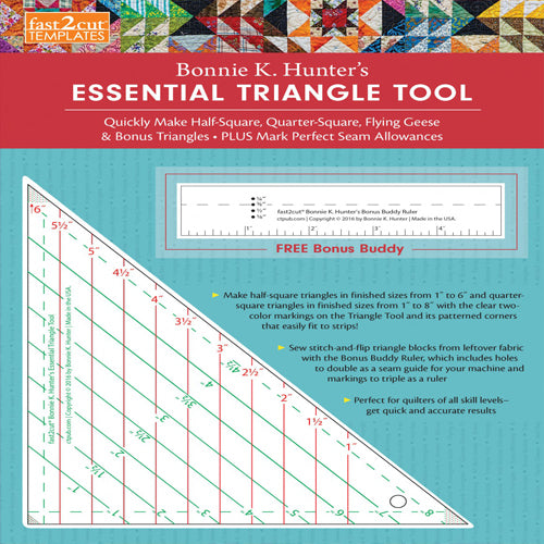 Fast2cut Bonnie K. Hunter’s Essential Trekantlinjal