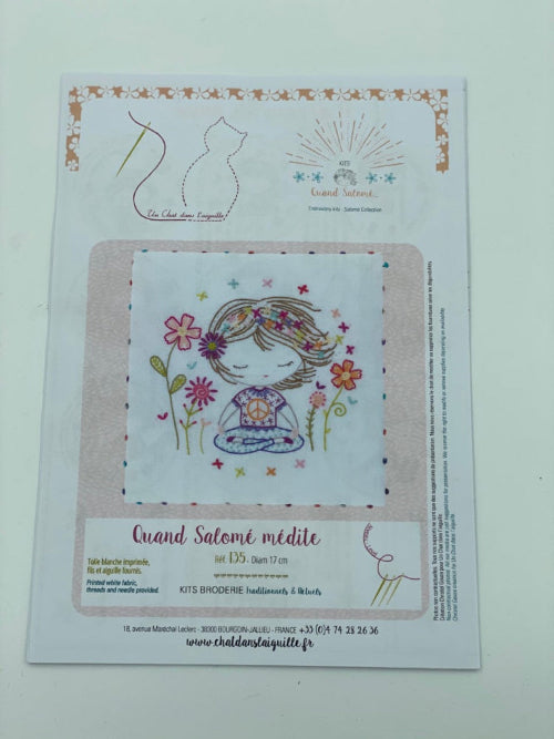 Broderikit SALOMÉ Médite