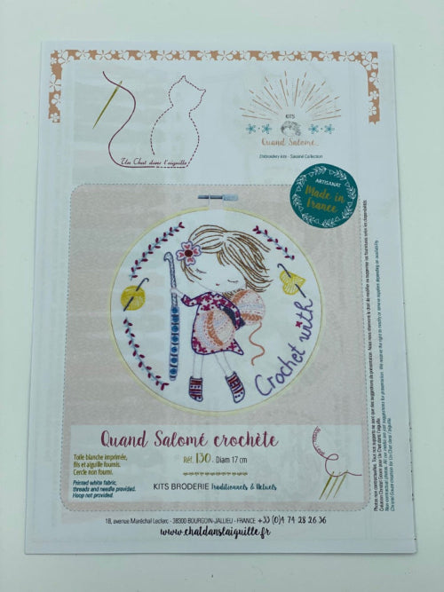 Broderikit SALOMÉ Crochète