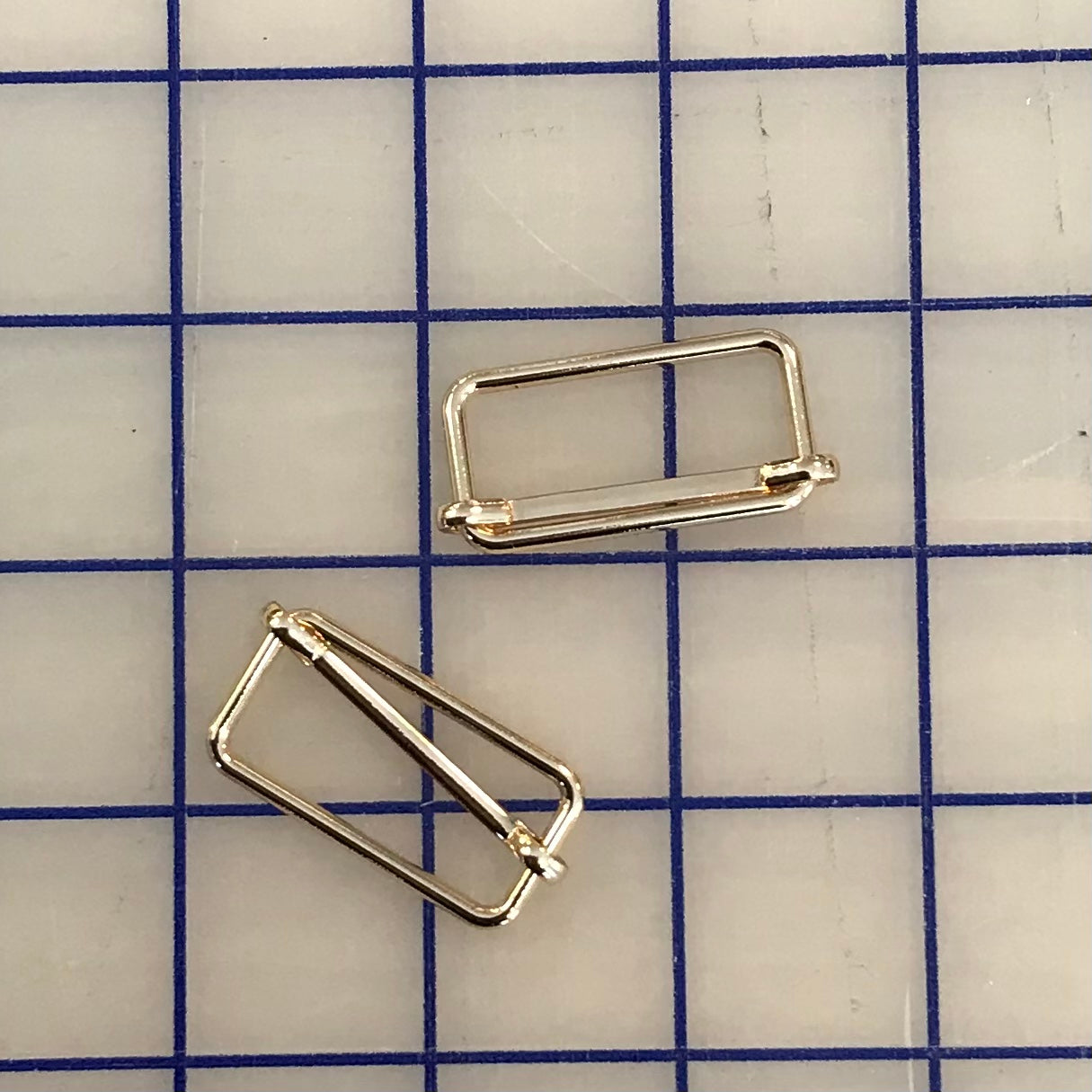 Rectangular Loop Metal D-Rings