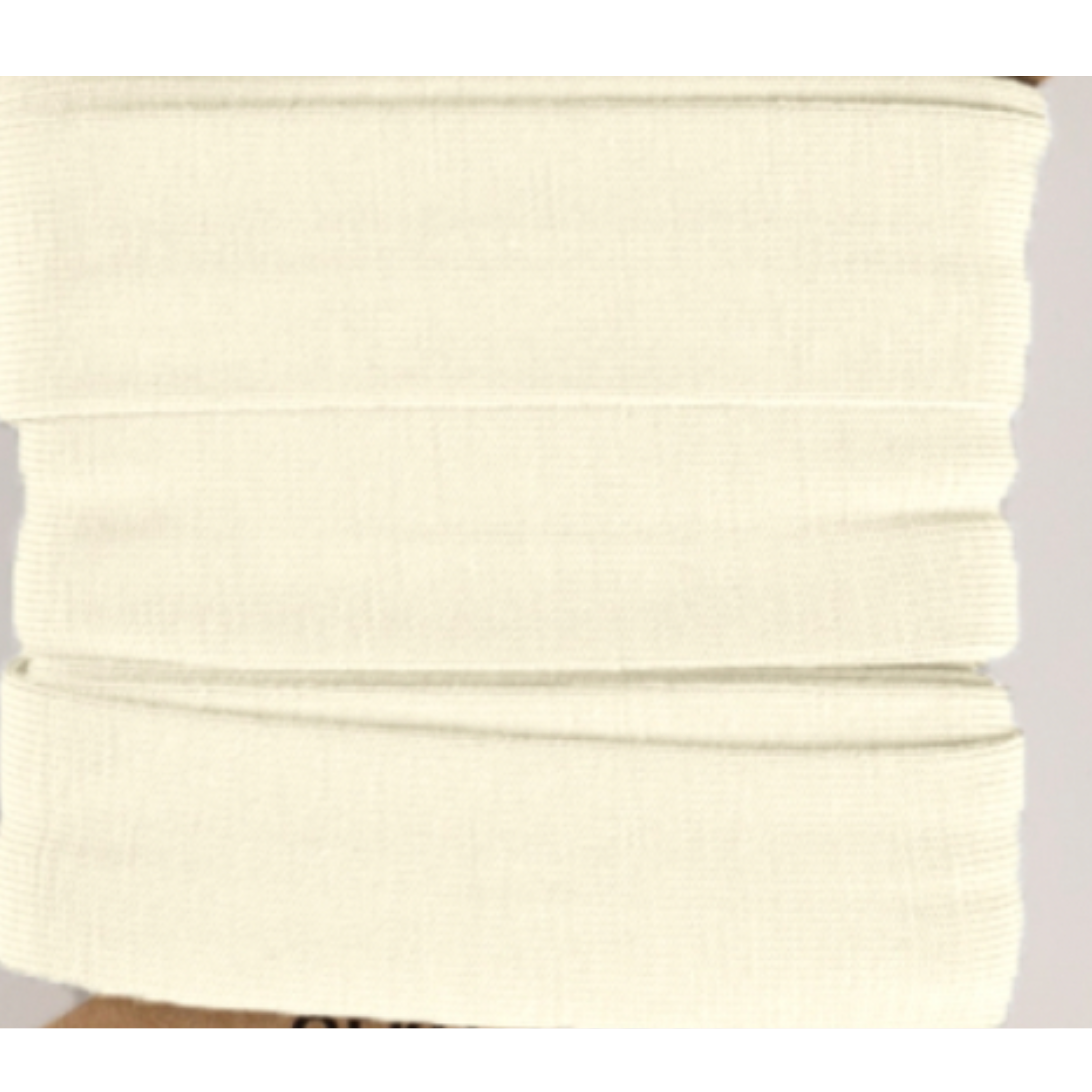 Jersey skråbånd offwhite 20mm 3meter