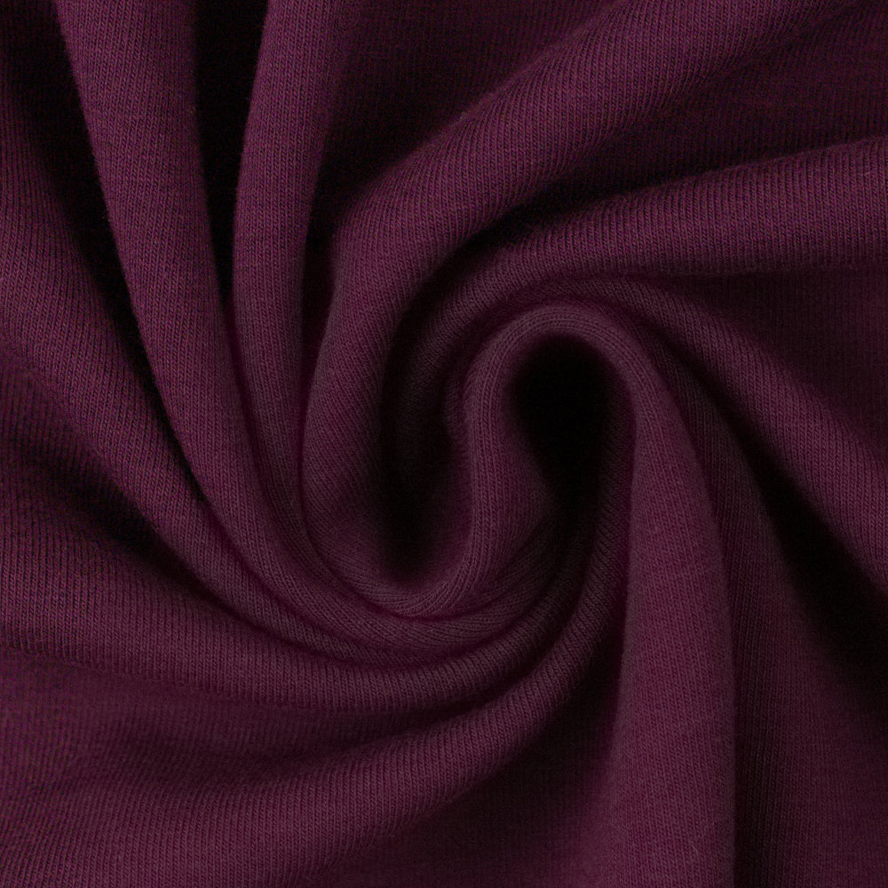 French Terry - mørk lilla 646