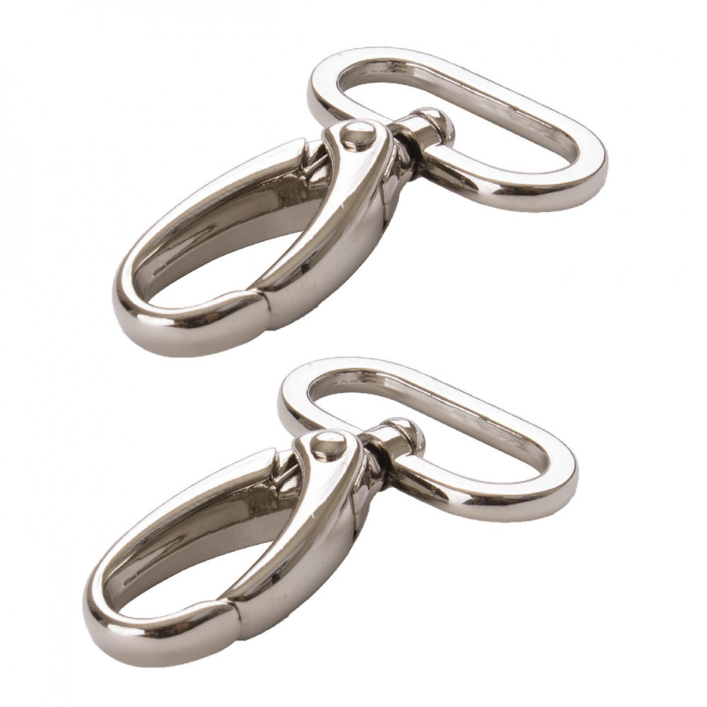 By Annie Swivel Hook 1in Sølv Metal Set of Two