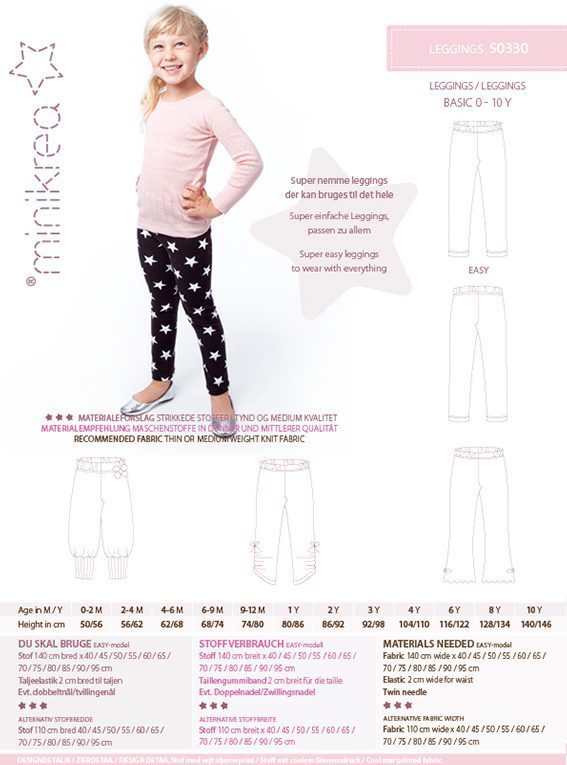 MiniKrea 50330 - Leggings, Barn