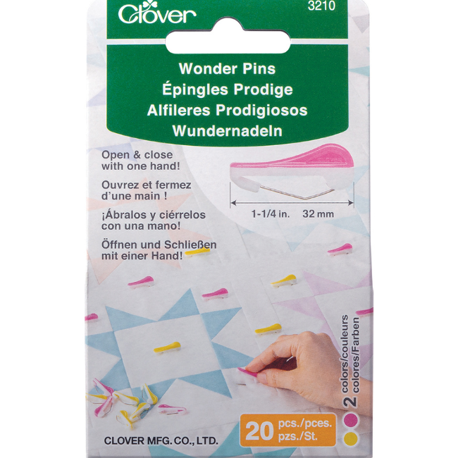 Clover Wonder Pins - Quilting Sikkerhetsnåler