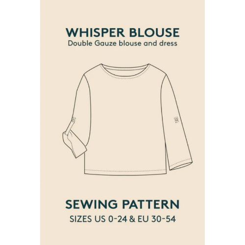Wardrobe by Me - Whisper Blouse, Dame papirmønster