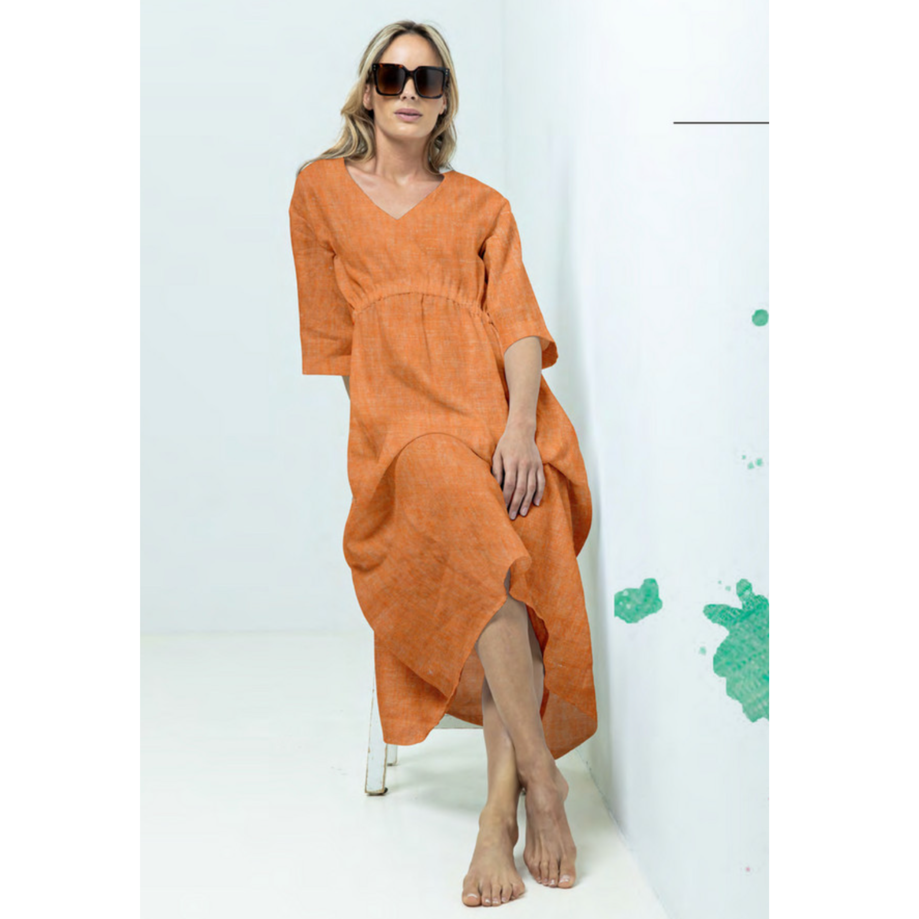 Lin - Georgio, Melert Mørk Grå