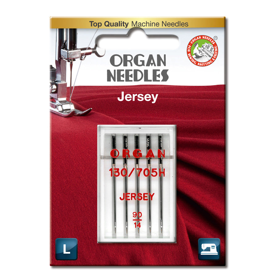 Jersey 90 (SUK Ball Point,) 5 stk. Organ symaskinnåler