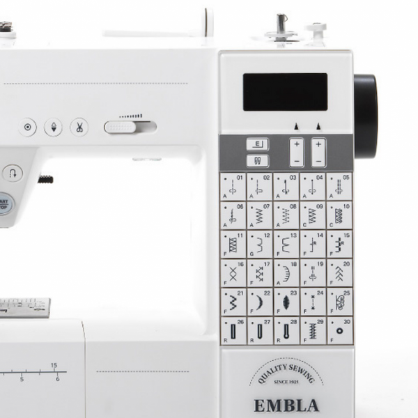 Utstillingsmodell - Janome Embla DC6030 Inkludert Bonus Pakke verdi 1500