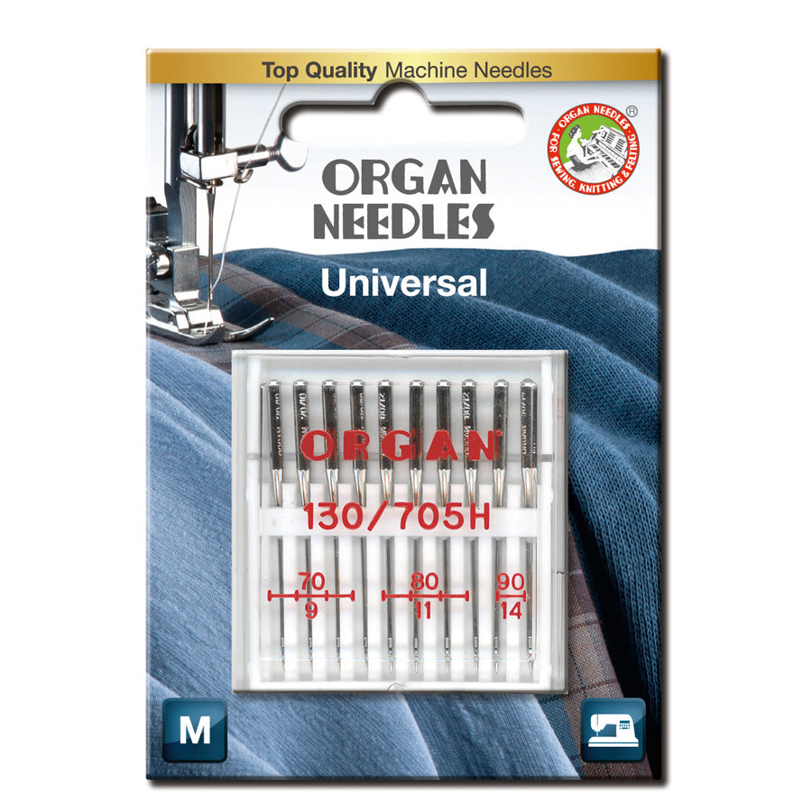 Universalnål 70-90, 10 stk. Organ symaskinnåler