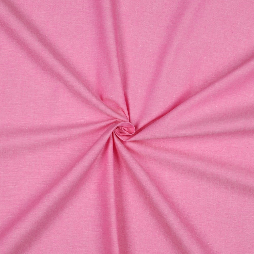 Poplin Garnfarget , Melert Mørk rosa