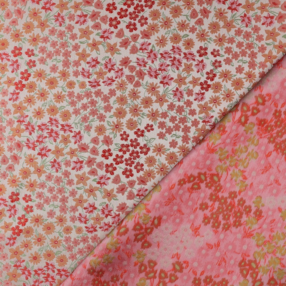 Jacquard / Brokade - Små Blomster