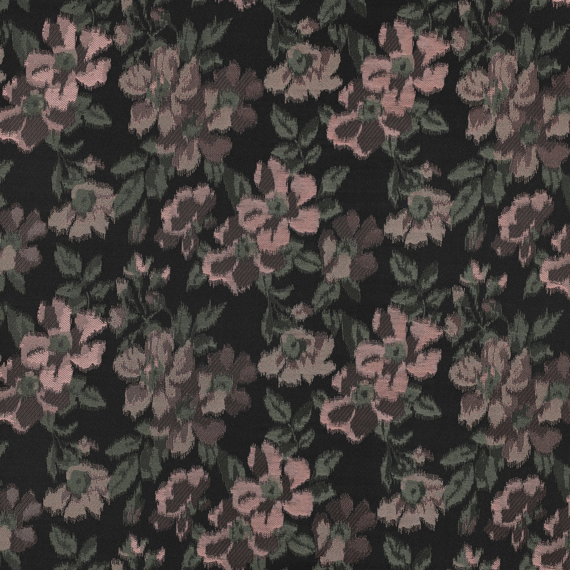 Jacquard / Brokade - Blomster