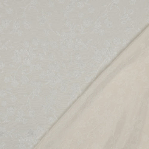 Viskose Jacquard - Blomster