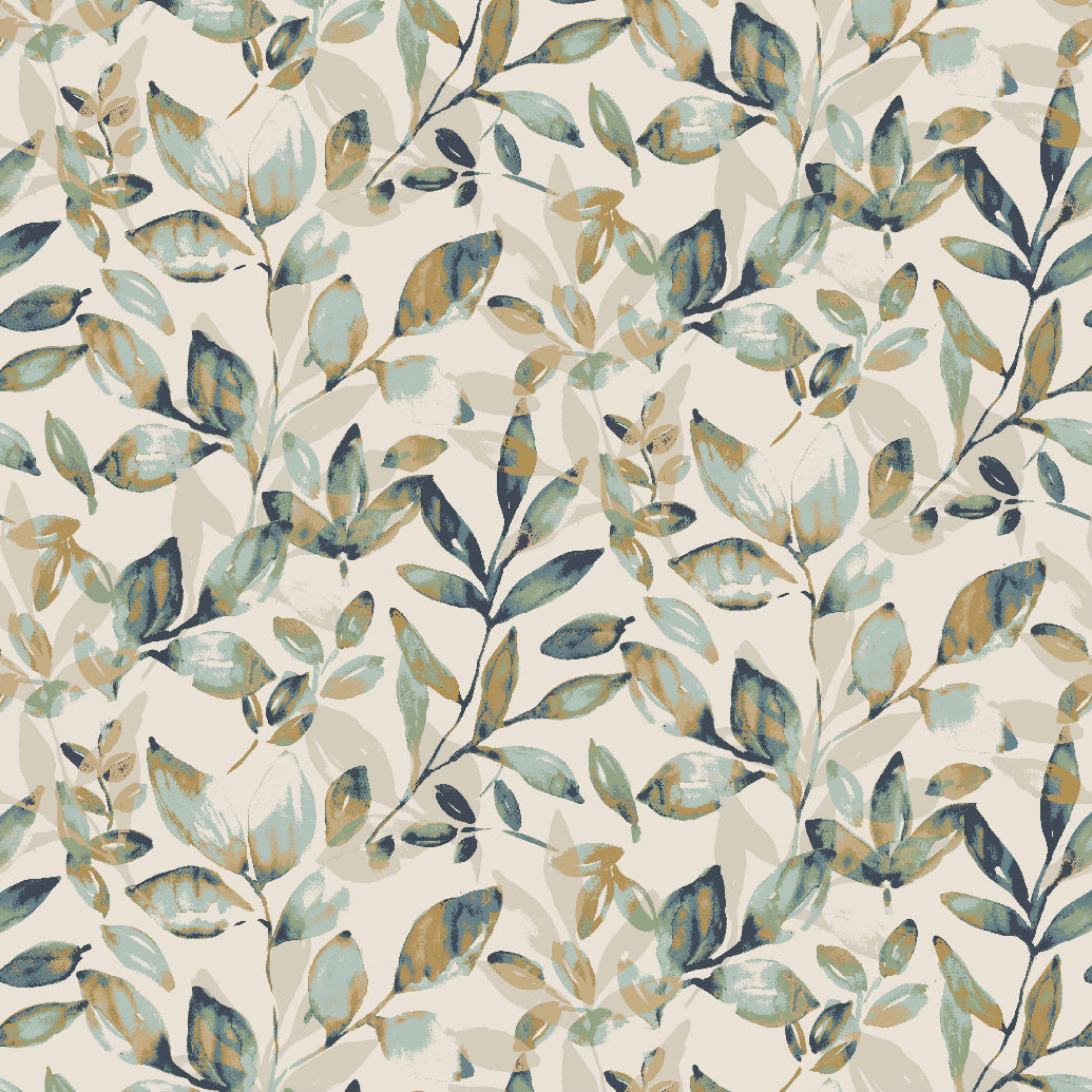 Linen Jersey - Blad krem