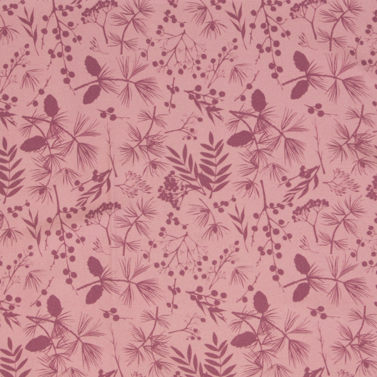 Canvas - Wiebke blad rosa 